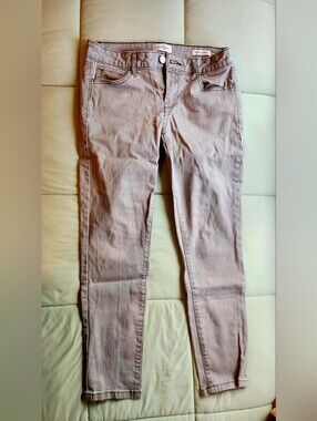Jessica Simpson Lt Green/gray Skinny Jeans